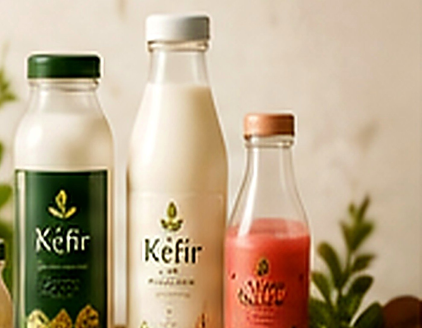 Mesa con productos artesanales Pakefir y un teléfono, lista para atender pedidos